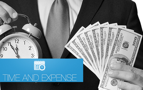 time and expenses